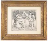Max Weber, Woman Combing Hair