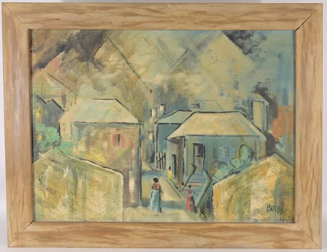 Untitled by Alfred Birdsey, Oil on Board, sold Dec 2024