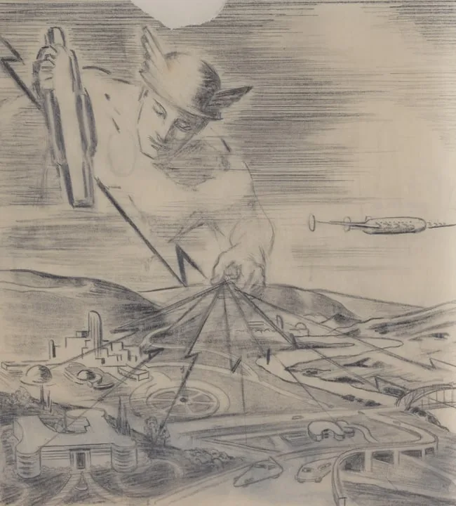 Mabel Wellington Jack, Untitled, Pencil
