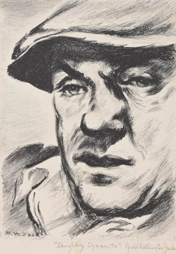 Doughbry Dynamite by Mabel Wellington Jack, Lithograph, offered Dec 2024