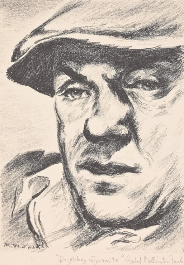 Doughbry Dynamite by Mabel Wellington Jack, Lithograph, offered Dec 2024