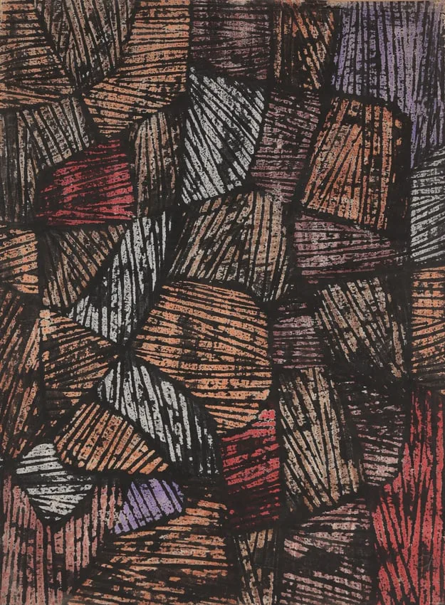 Untitled by Erik Hoberg, Crayon & Ink on Paper, offered Dec 2024