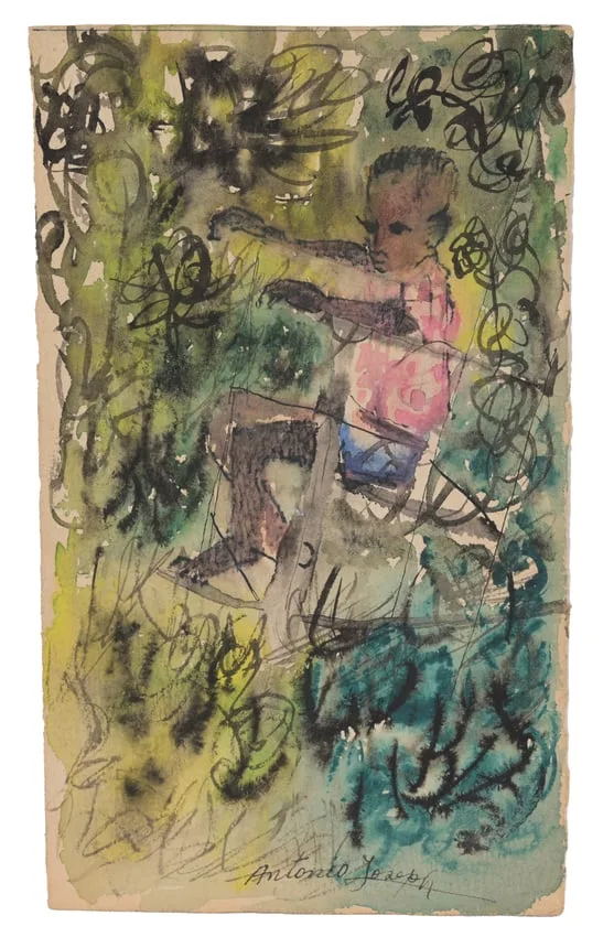 Antonio Joseph, Untitled, Watercolor on Paper