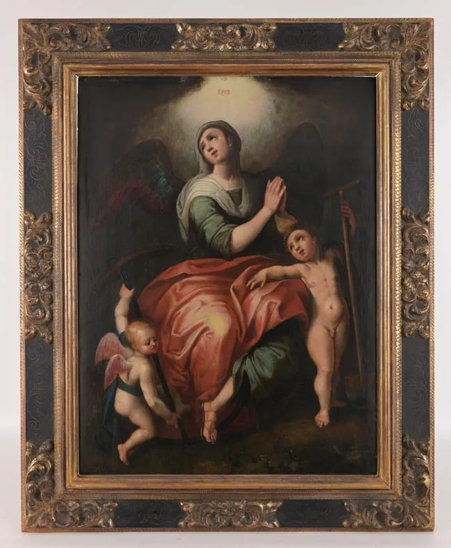 Untitled by Abraham Bloemaert, Oil on Cradled Panel, offered Feb 2025