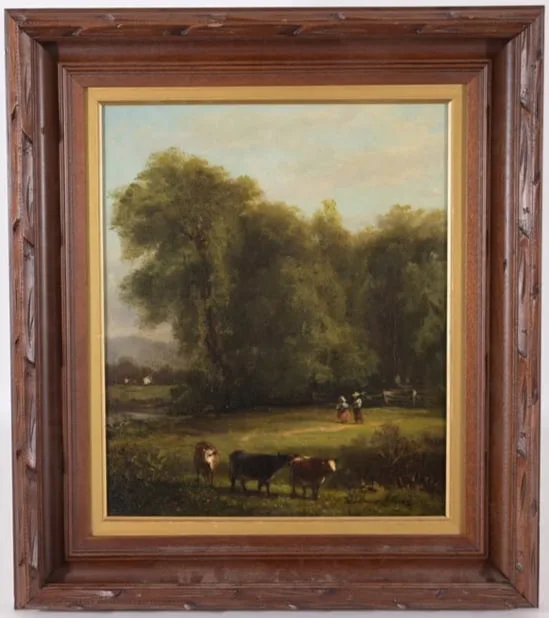 Untitled by George Inness, Oil on Canvas, offered Feb 2025