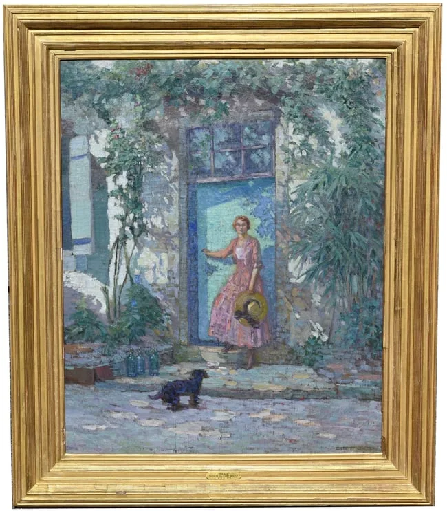 Sybil by Gilbert White, Oil on Canvas, offered Feb 2025