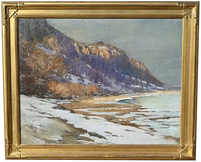 Untitled by Alexander Bower, Oil on Canvas, offered Feb 2025