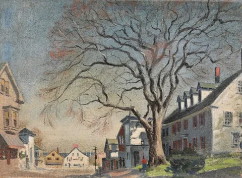 Joseph Paul di Gemma, Rockport, Oil on Canvas