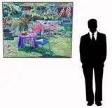 Joseph B. O'Sickey, Love Seat and Table - Pink Variations
