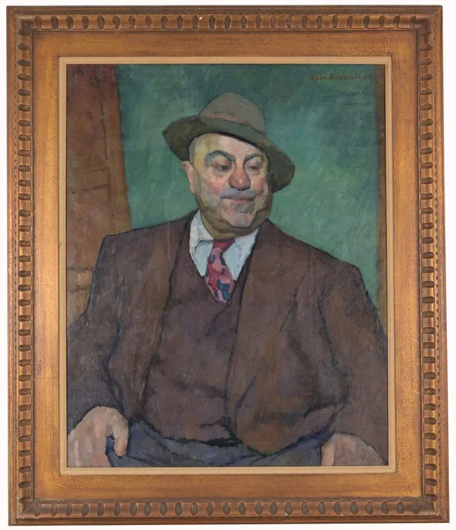Untitled by William Auerbach-Levy, Oil on Canvas, sold Feb 2025