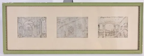 Untitled by Romolo Liverani, Ink and Pencil, sold Feb 2025
