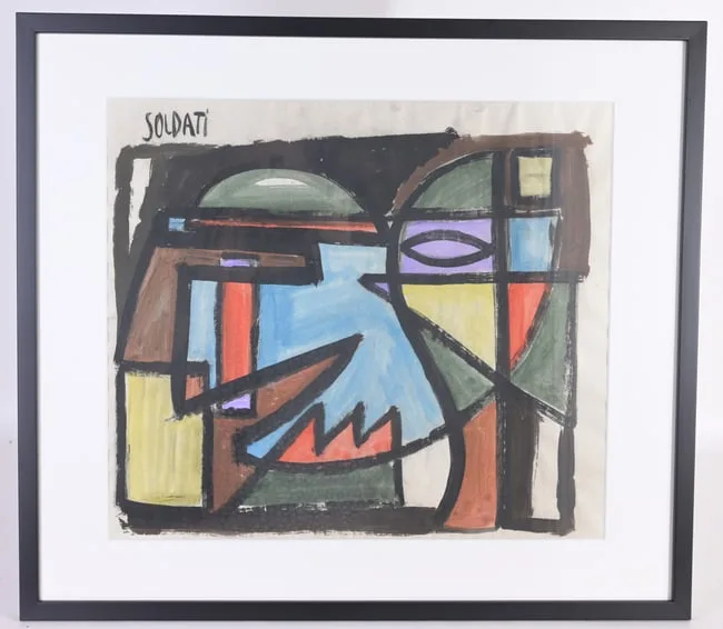 Atanasio Soldati, Untitled, Gouache on Paper