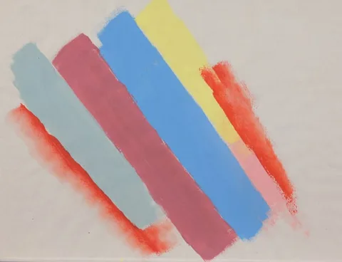 Untitled by Friedel Dzubas, Mixed media, sold Feb 2025