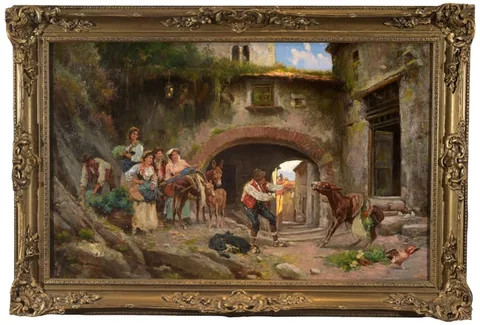 Pietro Barucci, Untitled, Oil on Canvas