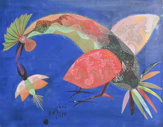 Chico by Francisco Da Silva, Oil on Canvas, offered Apr 2025