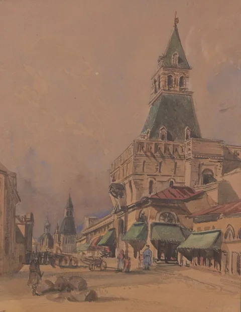 Nikolai Sverchkov, Untitled, Watercolor