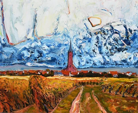 Jean-Claude Roy, Scherwiller, 2012, Oil on Canvas