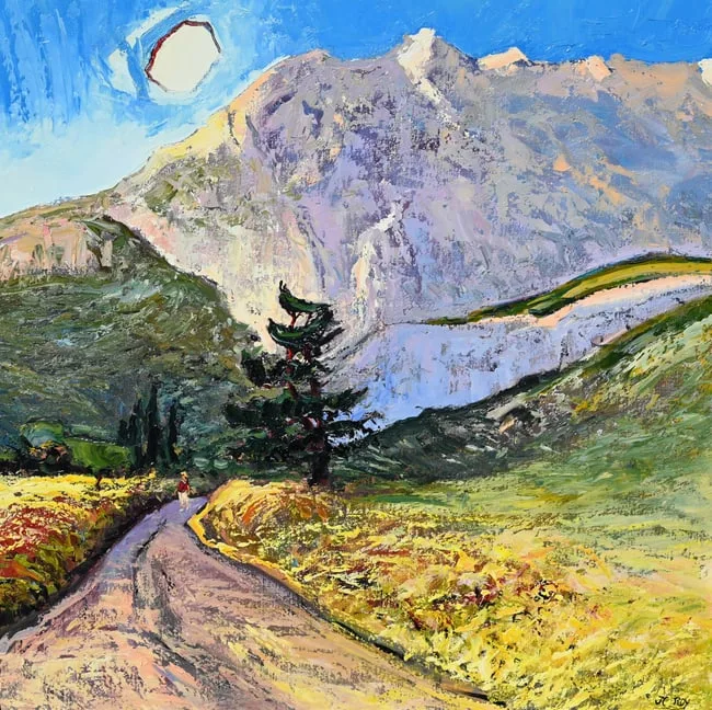 Jean-Claude Roy, Le Pin, 2011, Oil on Canvas