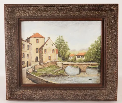 Untitled by Louis Peyrat, Oil on Canvas, sold Apr 2025