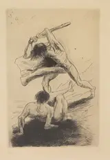 Odilon Redon, Cain & Abel