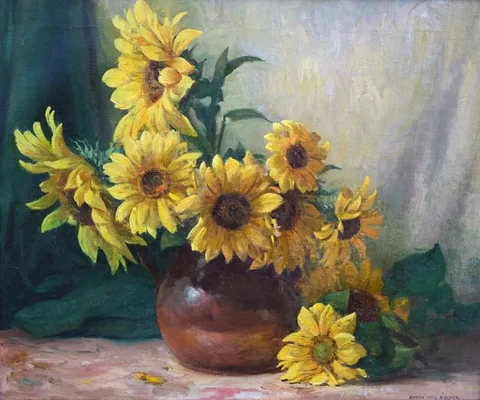 Untitled by Anton Otto Fischer, Oil on Canvas, sold Apr 2025