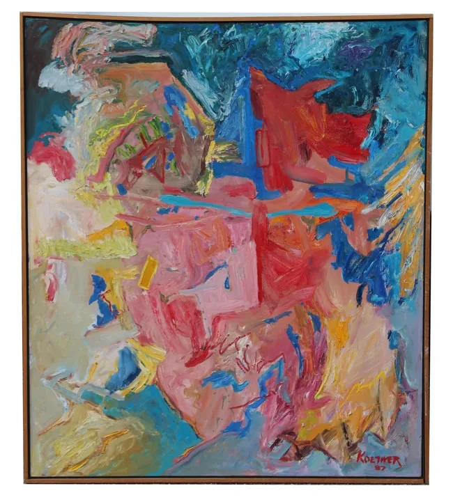 Like Dancing by Thomas Koether, Oil on Canvas, offered Apr 2025