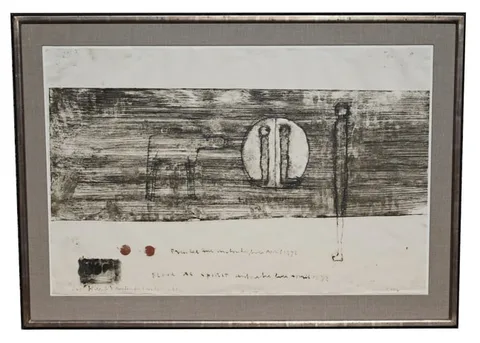 Anton Heyboer, Blood as Spirit, Etching and Aquatint