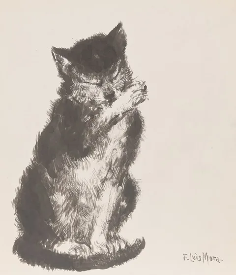 Untitled by Francis Luis Mora, Ink, sold Apr 2025