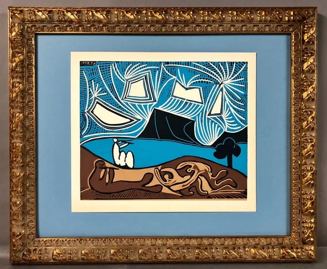 Untitled by Pablo Picasso, Linocut, offered Apr 2025