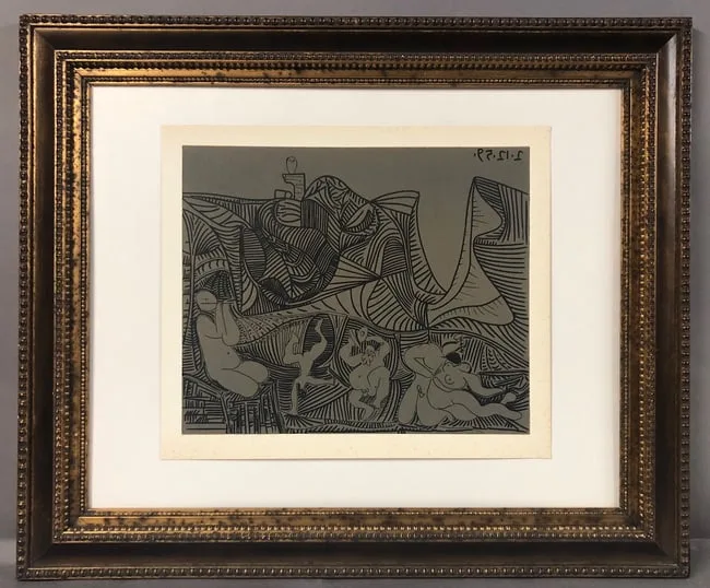 Pablo Picasso, Untitled, Linocut