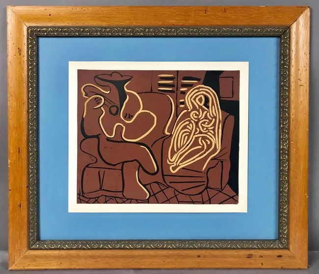 Untitled by Pablo Picasso, Linocut, offered Apr 2025