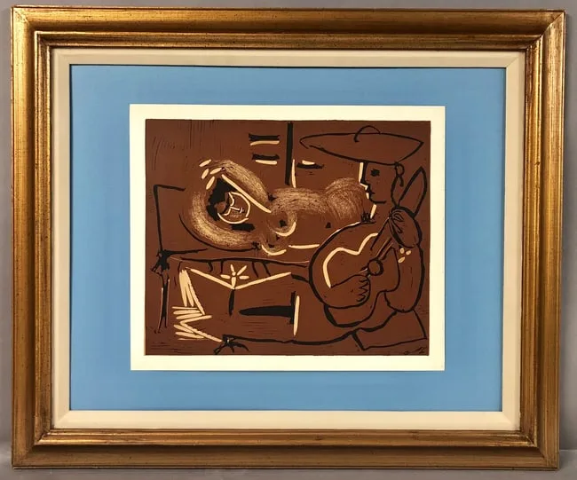 Untitled by Pablo Picasso, Linocut, offered Apr 2025