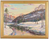Wayne Morrell, Sunset on the Ipswich River