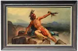 Native American Warrior, Helmuth Stone Gallery 2025