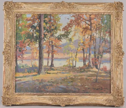 James King Bonnar, Untitled, Oil on artist board