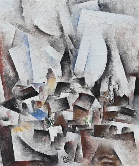 Robert Marc, Untitled, Oil on Canvas