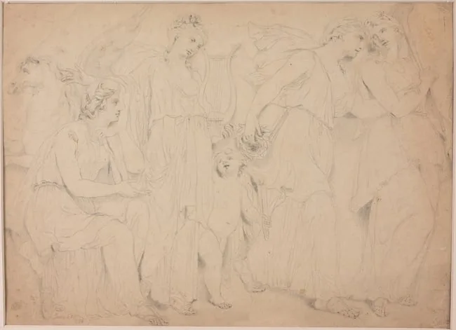 Untitled by John Flaxman Ra, Pencil, offered Jun 2025