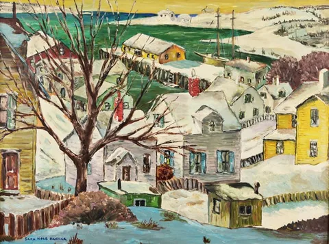 Sara Kolb Danner, Untitled, Oil on Board