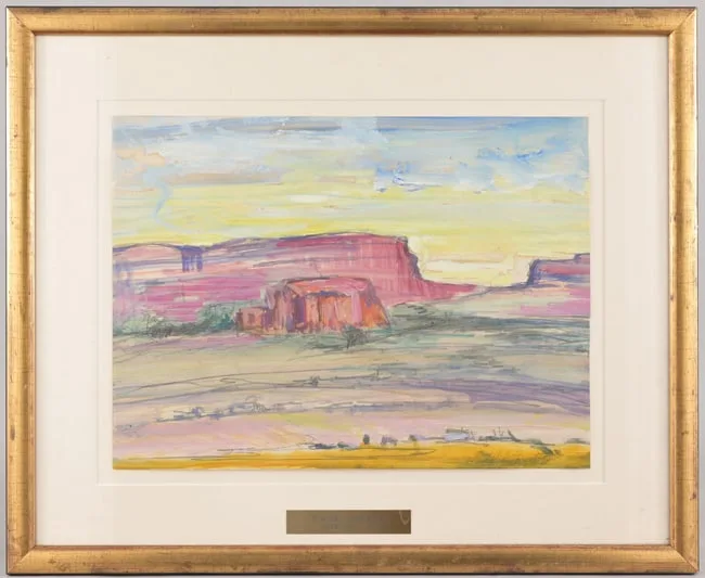 Untitled by Rachel Hartley, Gouache, sold Jun 2025
