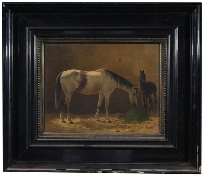 Untitled by Emil Volkers, Oil on Canvas, sold Jun 2025