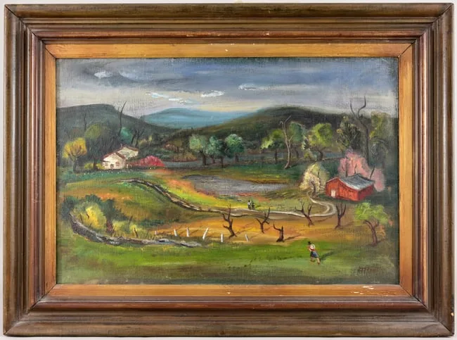 Edith Hoyt Stewart, Untitled, Oil on Canvas
