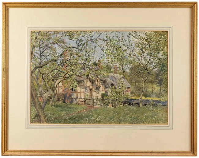 Untitled by Joseph Arthur Severn, Watercolor, sold Jun 2025