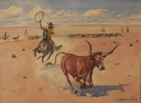 Leonard Howard Reedy, Untitled, Watercolor on Paper