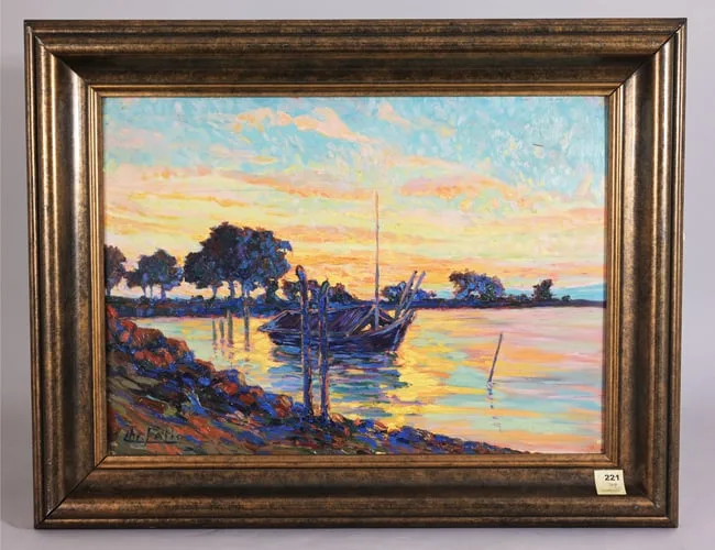 Untitled by Chr. Fatio, Oil on Board, offered Jun 2025