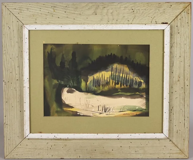Untitled by Hilton Leech, Watercolor/Gouache, sold Jun 2025