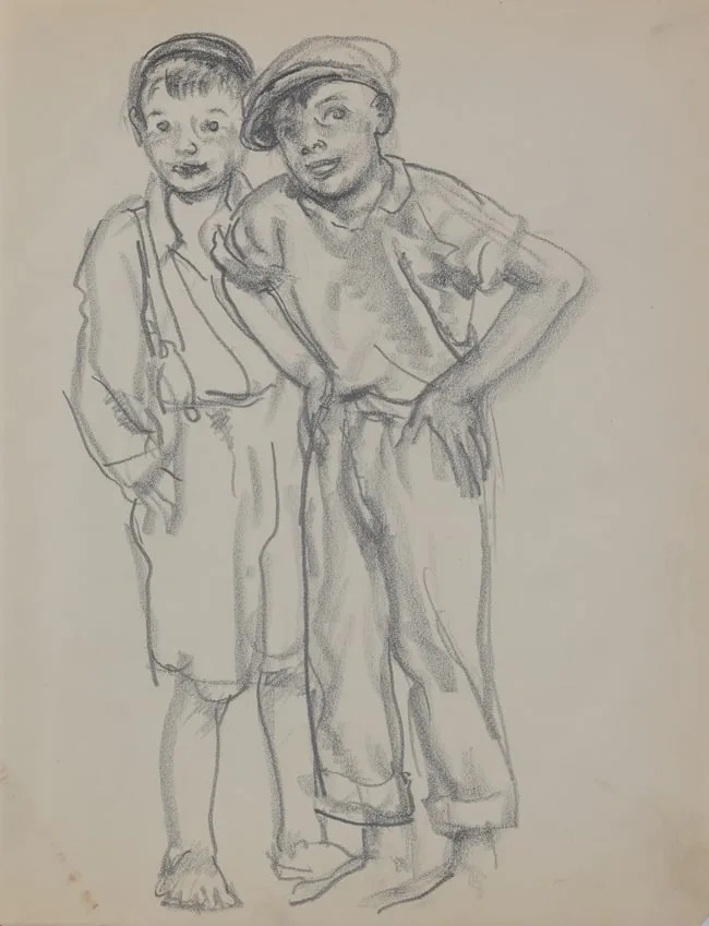 Untitled by Francis Luis Mora, pencil, sold Jun 2025