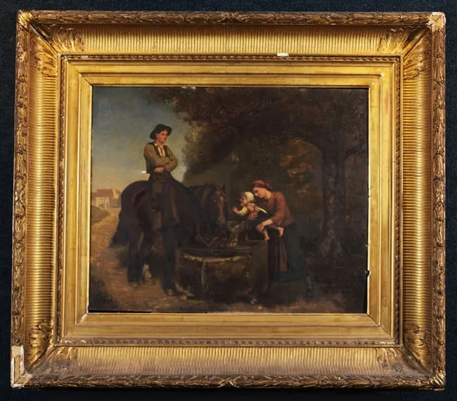 Untitled by Charles Edouard Frère, Oil on Panel, offered Jun 2025