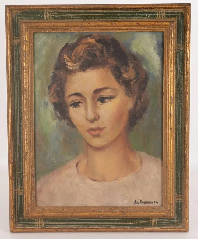 Theodre Wassmer, Untitled, Oil on Canvasboard