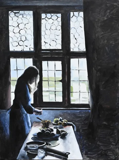 James Zamora, @local_milk (16,346 likes), Acrylic on Canvas