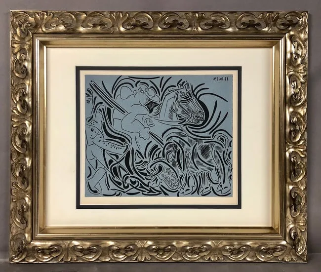 Untitled by Pablo Picasso, Linocut, offered Jun 2025